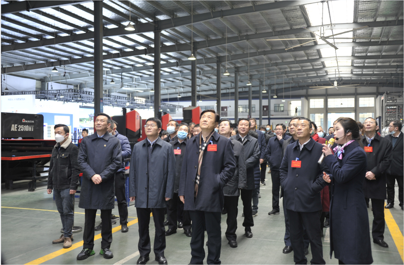 全國人大駐贛代表團視察金虎集團