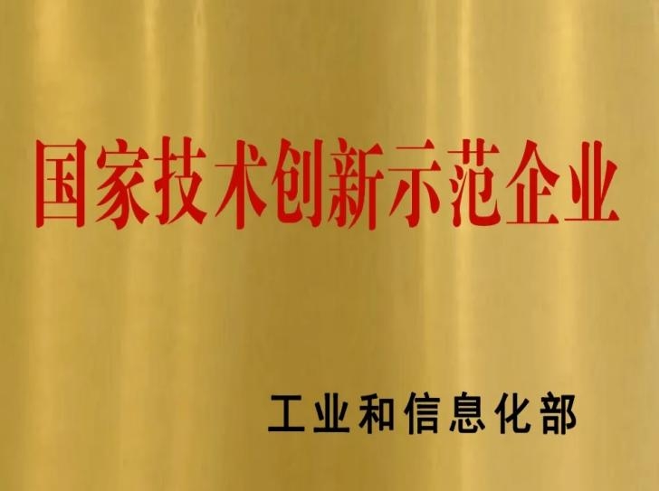 國家技術(shù)創(chuàng)新示范企業(yè)