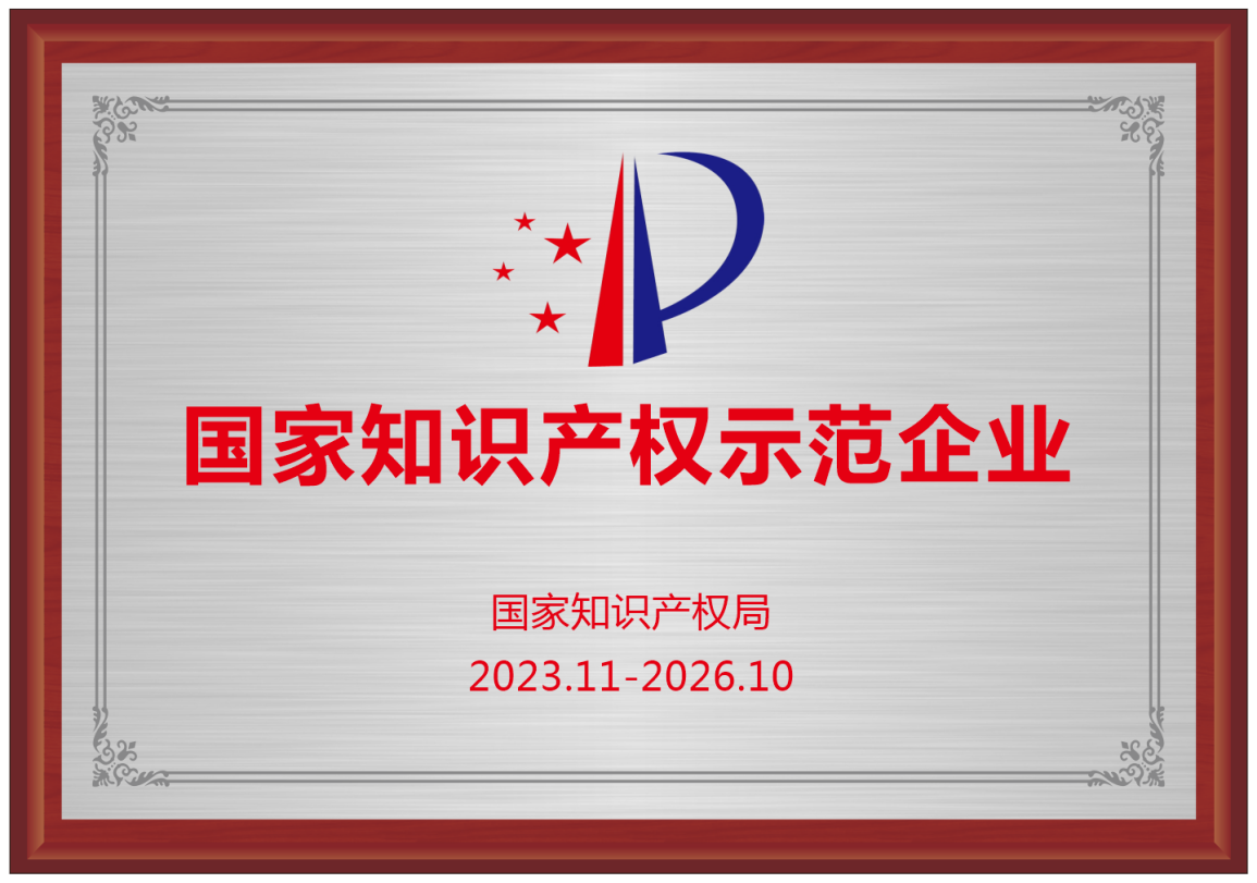 國家知識(shí)產(chǎn)權(quán)示范企業(yè)